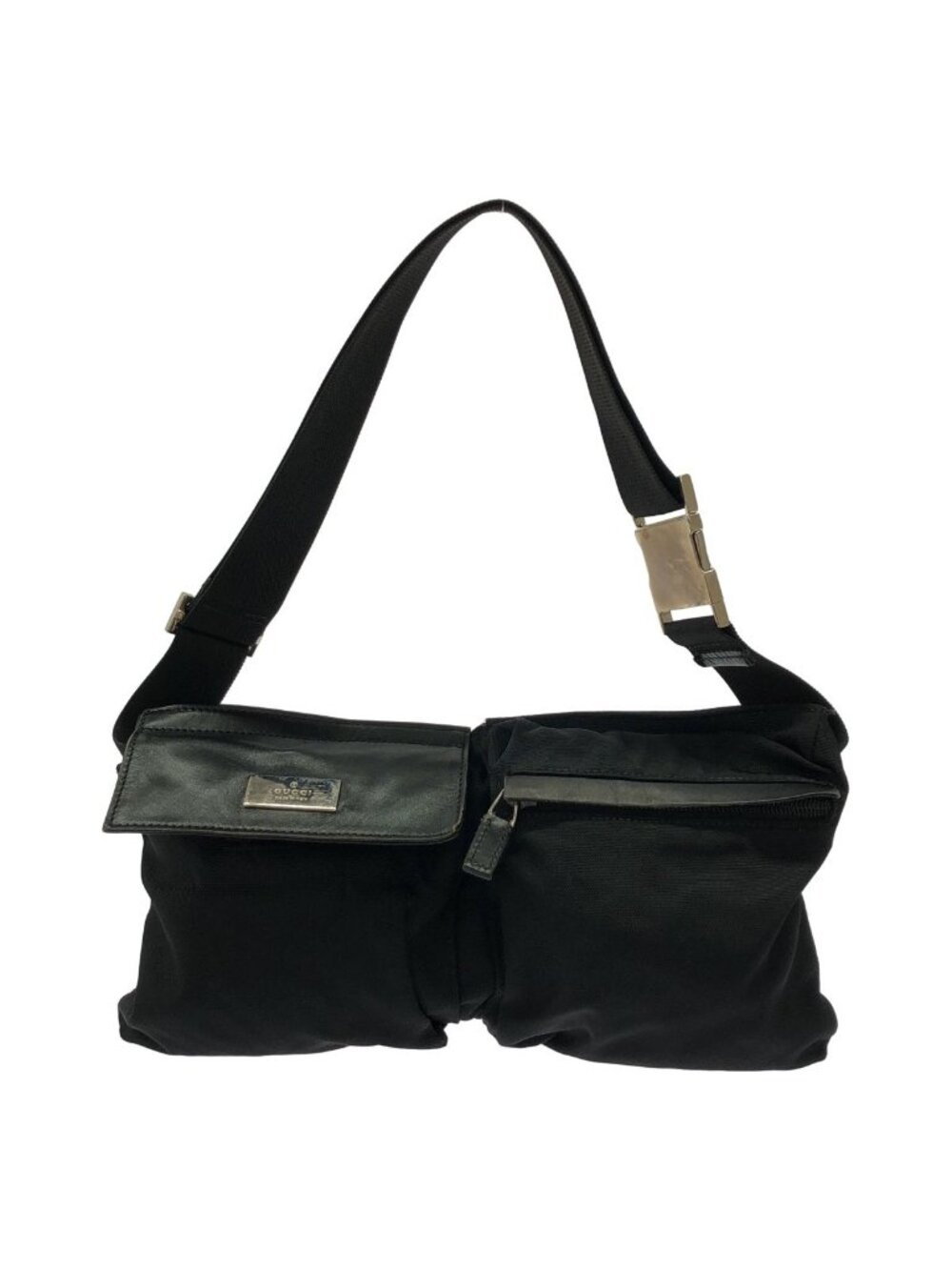 Gucci Nylon Waist Bag Black
